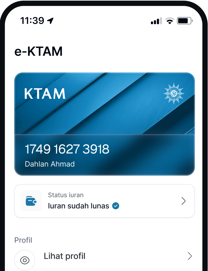 Profil e-KTAM